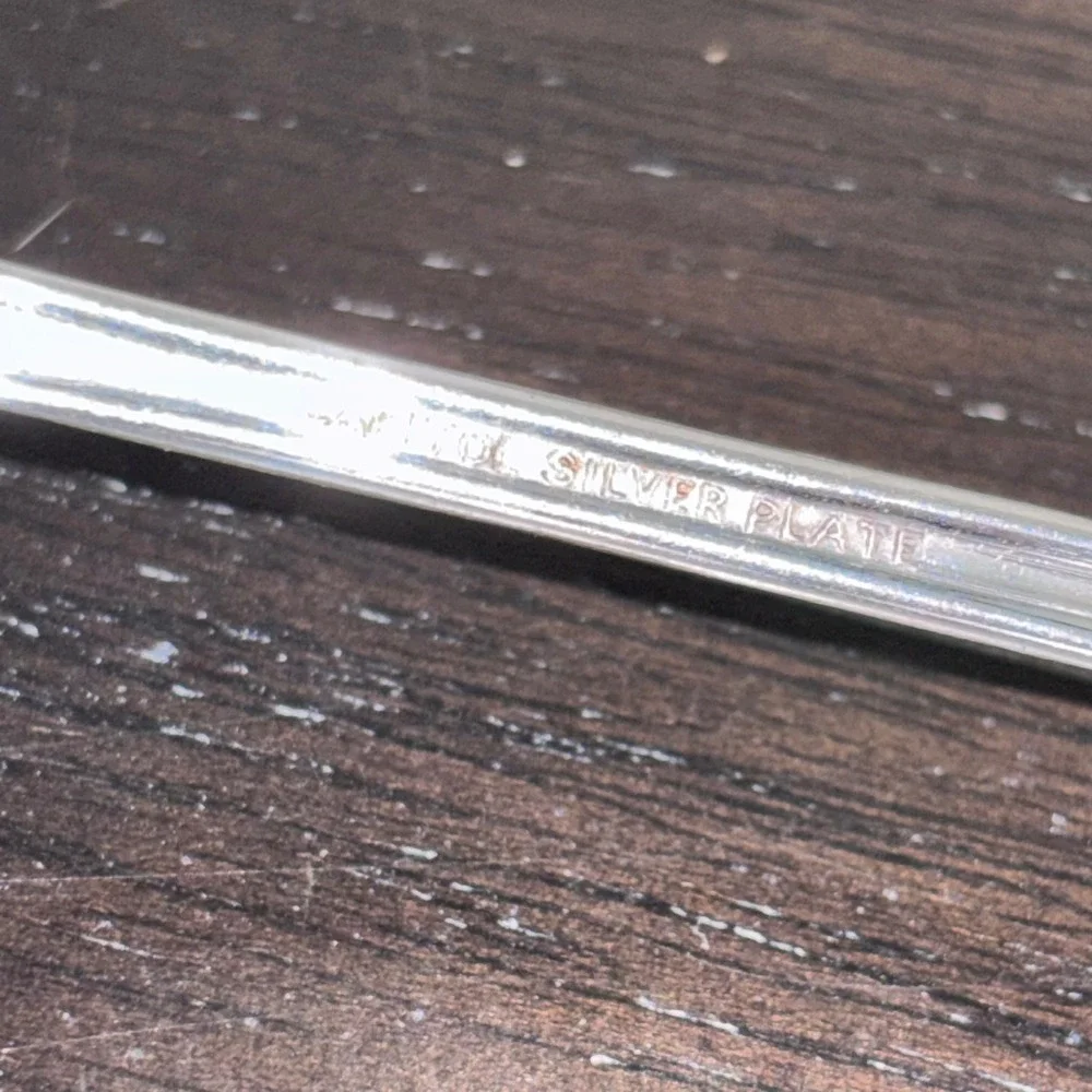 Capitol Silver Plate |‎ Carrollton | Vintage Iced Tea Spoons | Set of 5